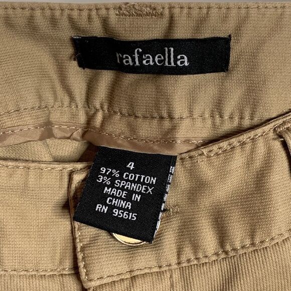 RAFAELLA Tan Capris - Picture 4 of 6
